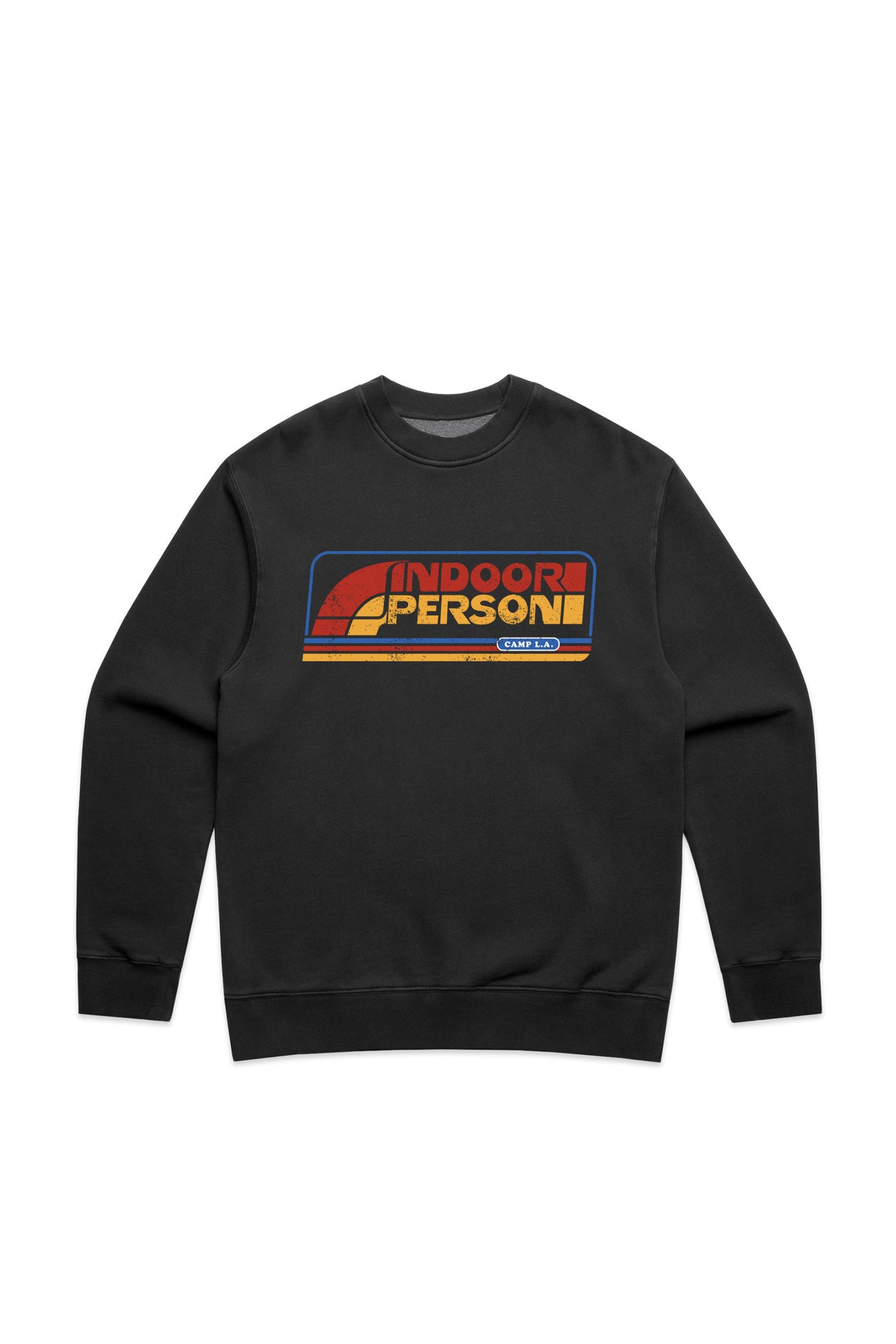 Indoor Person Crewneck Sweatshirt