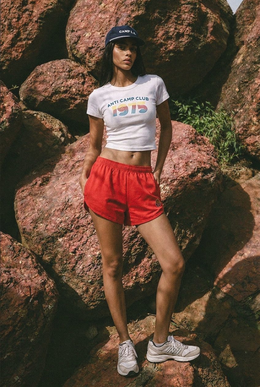 1975 Anti Camp Club Baby Tee